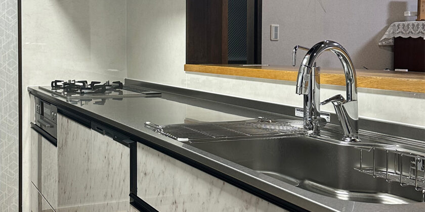 名古屋市昭和区　キッチン取替 クリナップのセントロへ